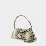 T-Lock Python Shoulder Bag – TOTEME – Leather – Multi