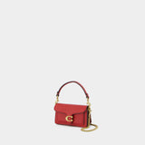 Tabby Bag Charm - Coach - Leather - Red