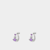 Maitena Earrings - Vivienne Westwood - Metal - Silver