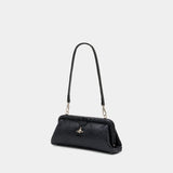 Jane Frame Handbag - Vivienne Westwood - Leather - Black