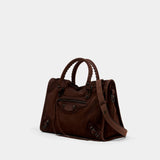 Le City Bag M - Balenciaga - Leather - Brown