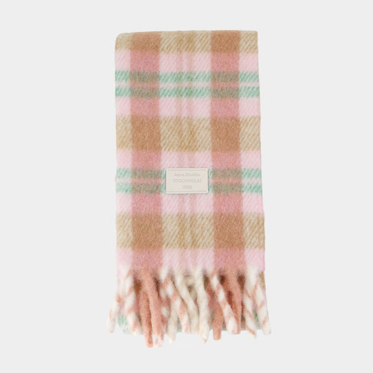 Scarf - Acne Studios - Wool - Pink