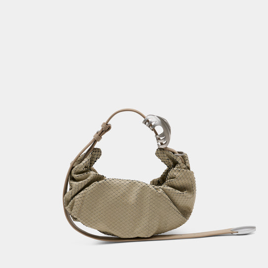 Grab-D Small Shoulder Bag - DIESEL - Leather - Beige