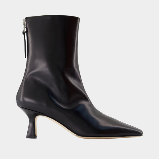 Elina Ankle Boots - Aeyde - Leather - Black