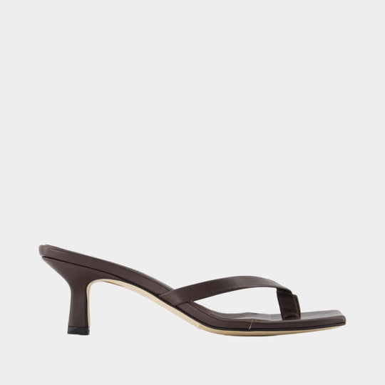 Wilma Court shoes - Aeyde - Leather - Brown
