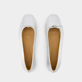 Delfina Ballerinas - Aeyde - Leather - Silver