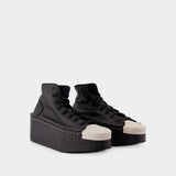 Kyasu Hi Sneakers - Y-3 - Leather - Black