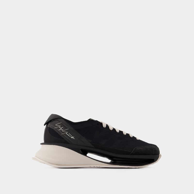 S Gendo Run Sneakers - Y-3 - Leather - Black