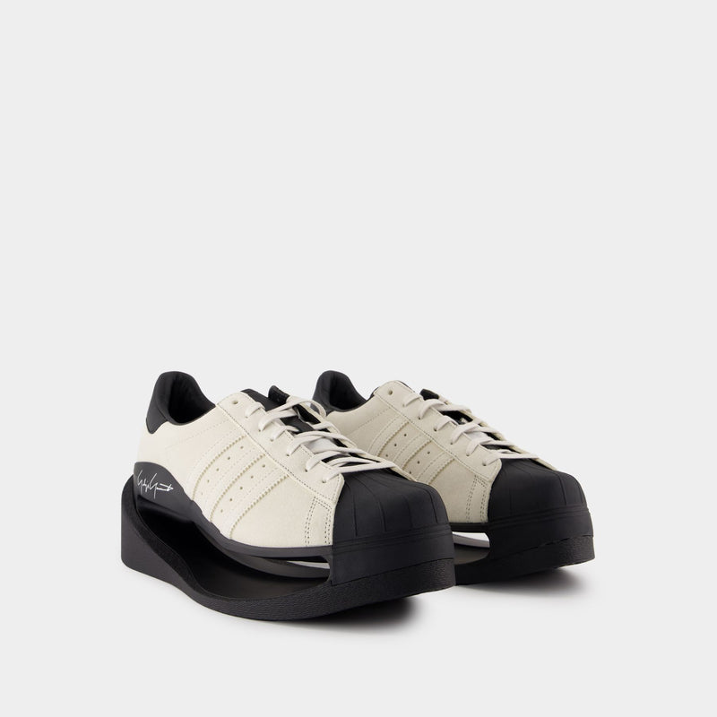 Gendo Superstar Sneakers - Y-3 - Leather - White