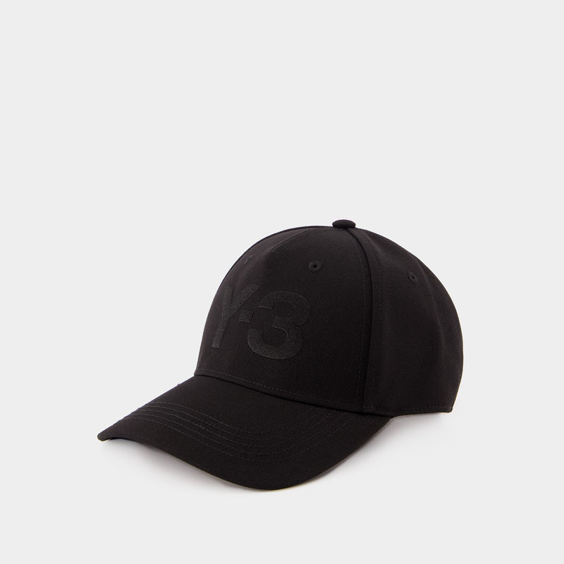 Cap - Y-3 - Synthetic - Black