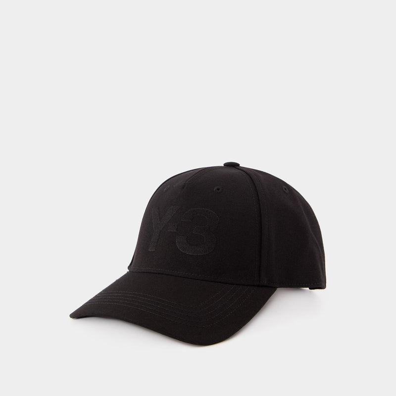 Cap - Y-3 - Synthetic - Black