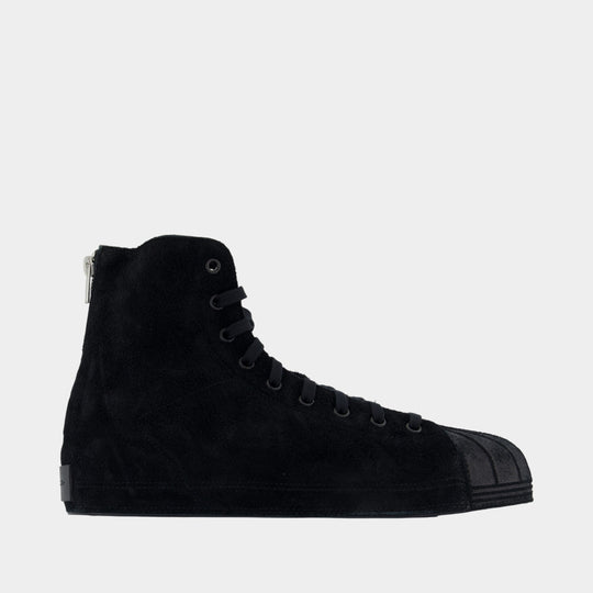 Nizzastar Hi Sneakers - Y-3 - Leather - Black