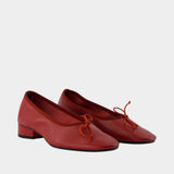 Onda Ballerinas - Aeyde - Leather - Red
