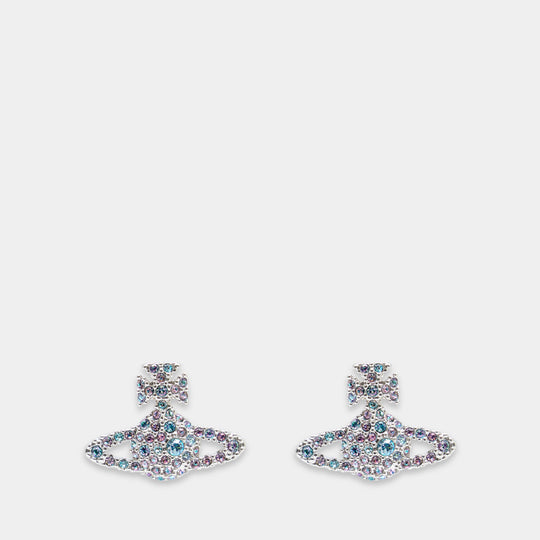 Grace Stud Earrings - Vivienne Westwood - Metal - Silver