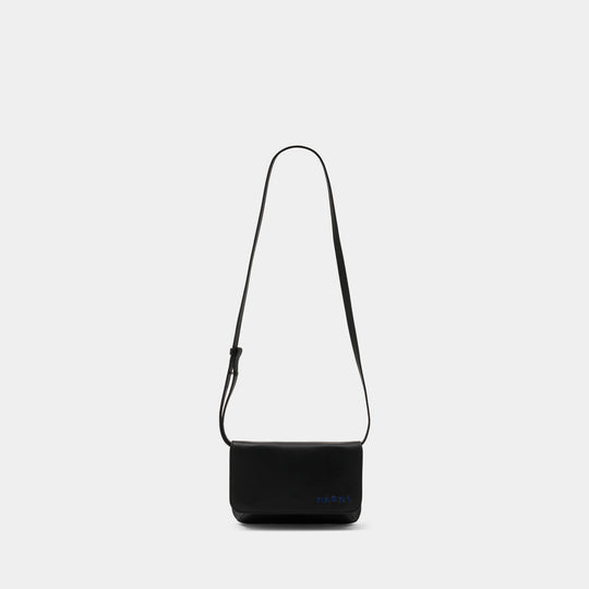 Clutch - Marni - Leather - Black