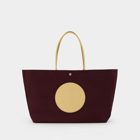 Ella Twist Shoulder Bag - Tory Burch - Viscose - Red