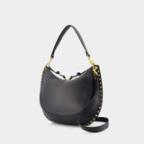 Oskan Soft L. Shoulder Bag - Isabel Marant - Leather - Black