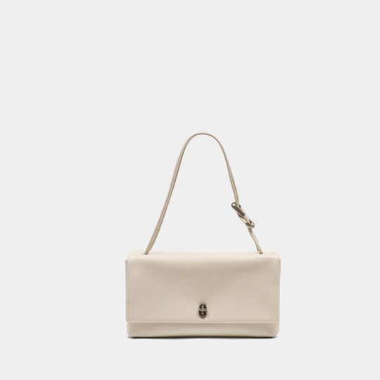 The Large Dual Shoulder Bag - Marc Jacobs - Leather - White