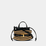 Shuffle Mini Bag - Balmain - Raffia - Beige