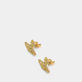 Grace Stud Earrings - Vivienne Westwood - Metal - Gold