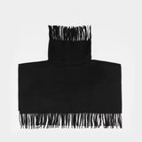 Turtla Scarf - By Malene Birger - Wool - Black