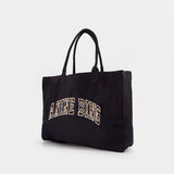 Leo Shopper Bag - ANINE BING - Cotton - Black