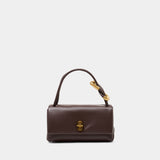 The Mini Dual Top Handle Purse - Marc Jacobs - Leather - Brown