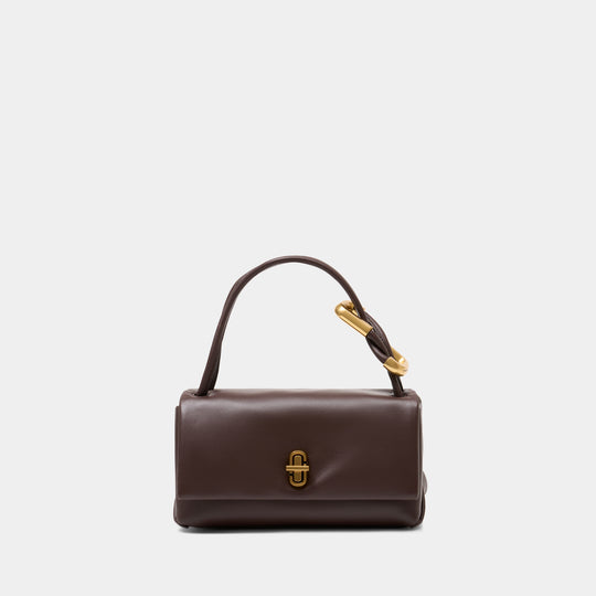 The Mini Dual Top Handle Purse - Marc Jacobs - Leather - Brown