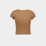'Baby Peru' T-shirt – Vivienne Westwood – Viscose – Brown