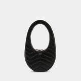 Mini Swipe Handbag - Coperni - Leather - Brown