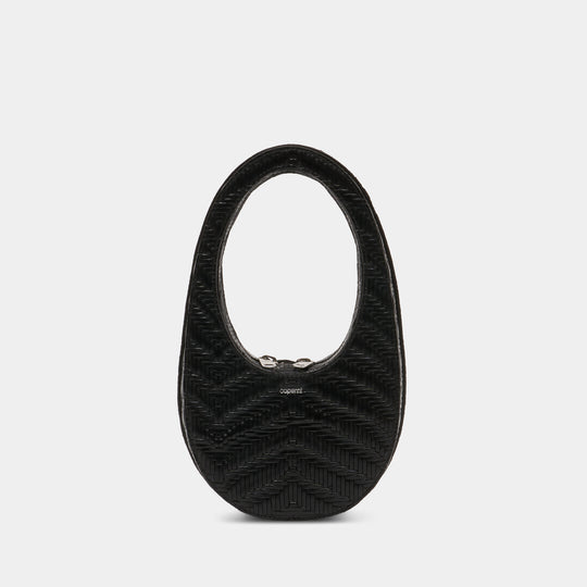 Mini Swipe Handbag - Coperni - Leather - Brown