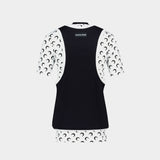 Layered Ss T-Shirt - Marine Serre - Cotton - Black