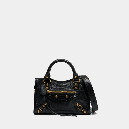 Le City Mini Bag - Balenciaga - Leather - Black