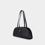 Romy East West Bauletto Purse - Tory Burch - Leather - Black