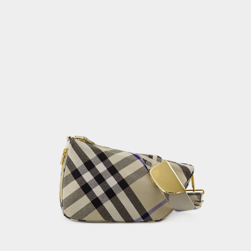 Shield Messenger Purse - Burberry - Synthetic - Neutral