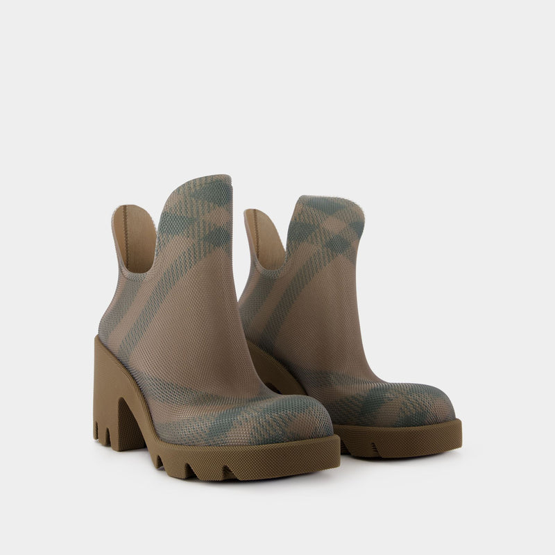 Ankle Boots Marsh- Burberry - Synthetic - Nude