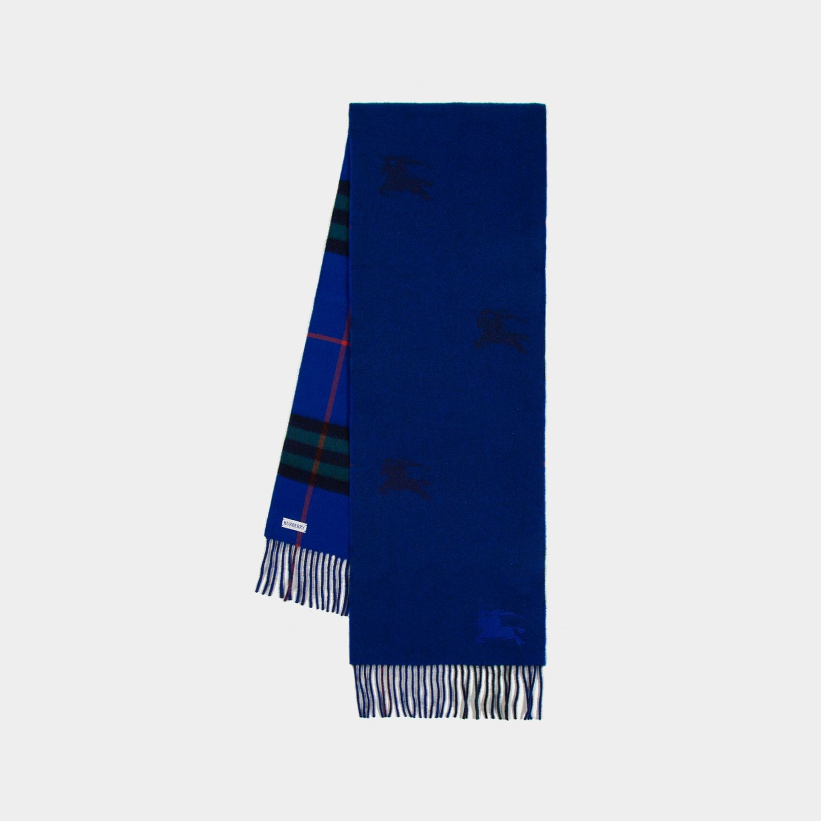 Burberry scarf blue online