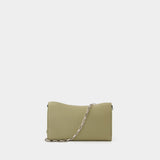 Rocking Horse Wallet On Chain - Burberry - Leather - Beige