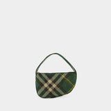 Knit Baguette Purse - Burberry - Nylon - Green