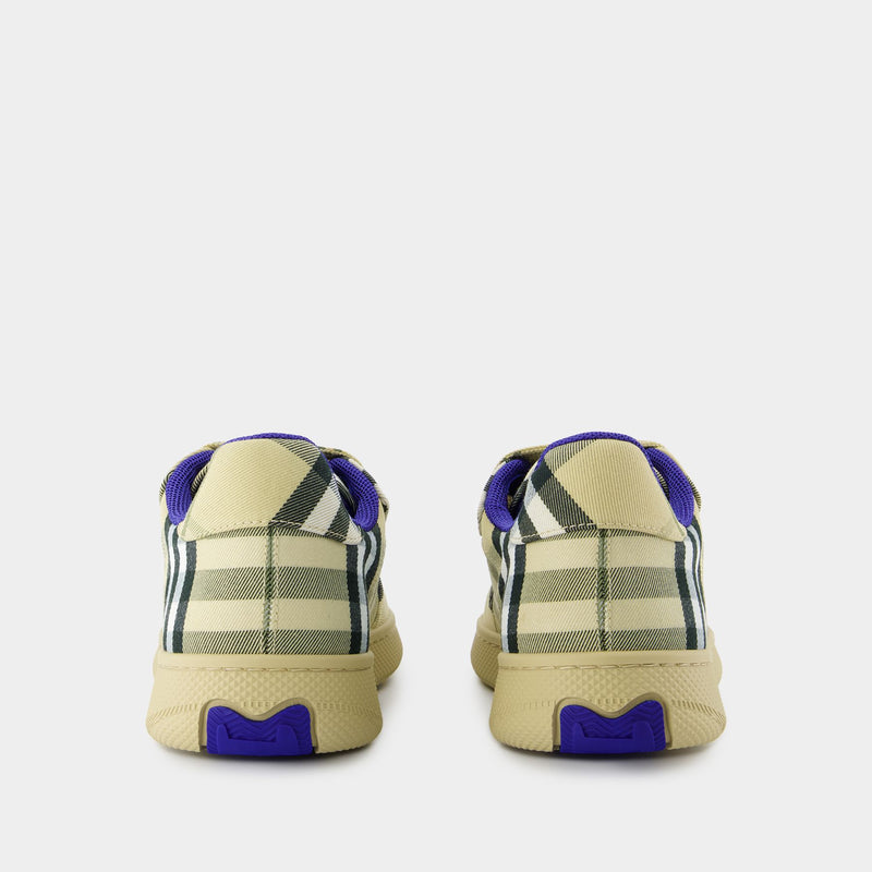 Terrace Sneakers - Burberry - Synthetic - Beige