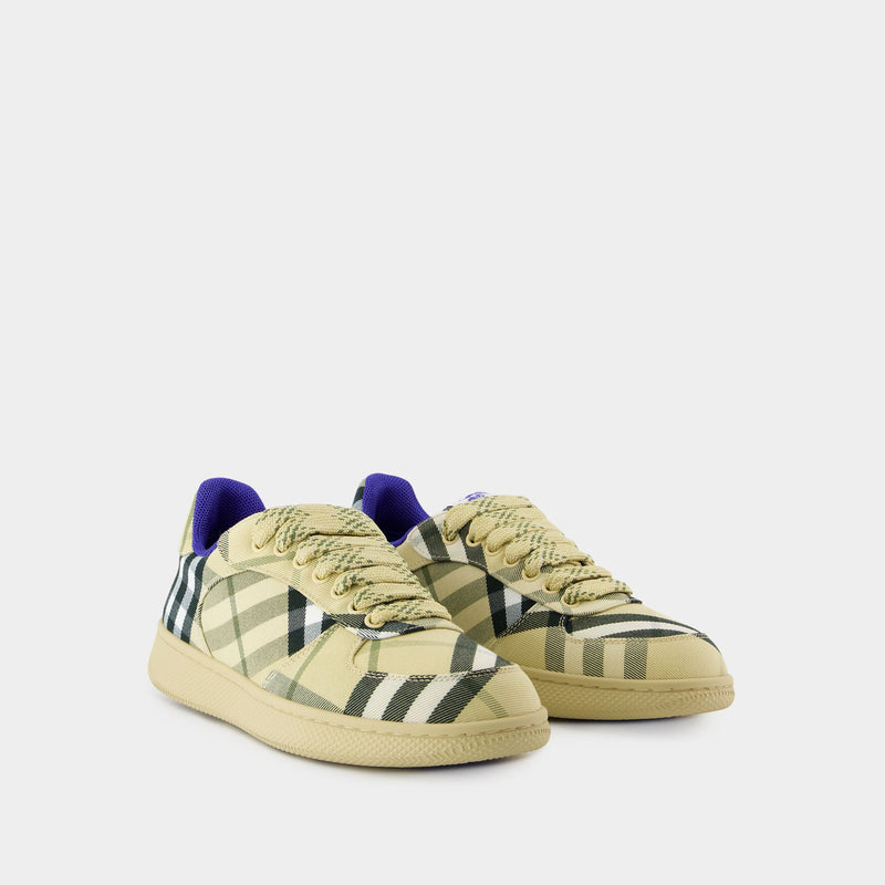 Terrace Sneakers - Burberry - Synthetic - Beige