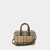 Bowling Mini Purse - Burberry - Cotton - Brown