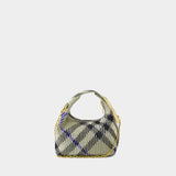 Micro Peg Ch4 Purse - Burberry - Nylon - Neutral