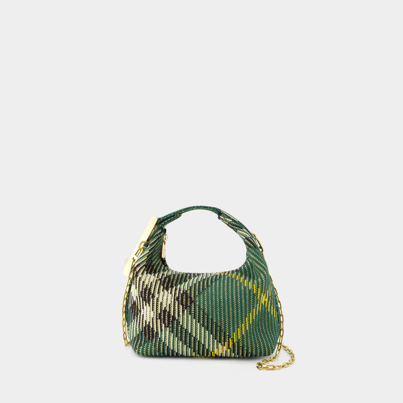 Micro Peg Ch4 Purse - Burberry - Nylon - Green