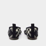 Knit Baby 05 Ballerinas - Burberry - Nylon - Black