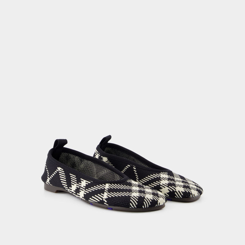 Knit Baby 05 Ballerinas - Burberry - Nylon - Black