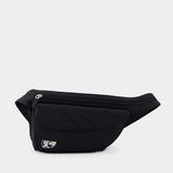 Shield Belt Crossbody - Burberry - Nylon - Black