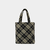 Classic Shopper Bag - Burberry - Synthetic - Black