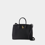 Small Rocking Horse Shopper Bag - Burberry - Leather - Black