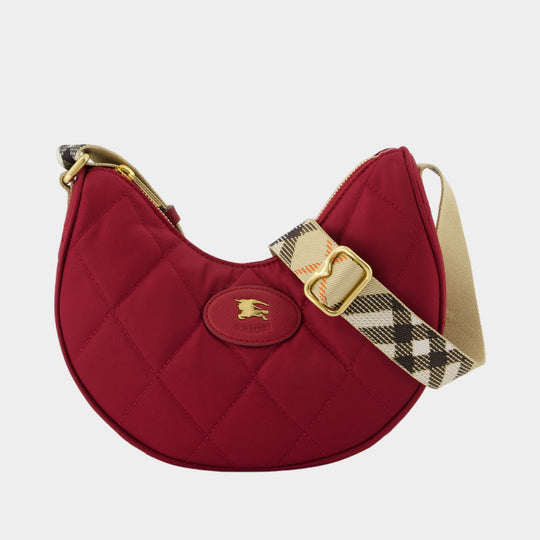 Ll Horseshoe Crossbody - Burberry - Nylon - Red